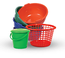 Tägliche Notwendigkeiten aus Plastik