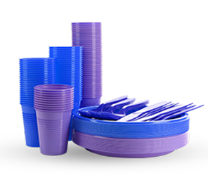 Plastikgeschirr